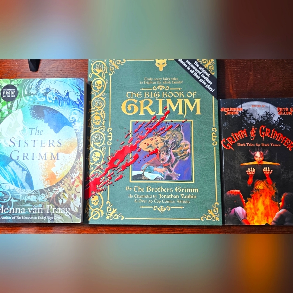 NWOT LOT OF 3 GRIMM'S SCAREY TALES